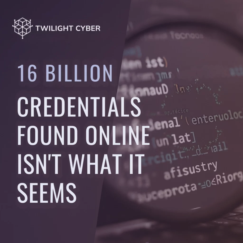 16 Billion credentials stolen
