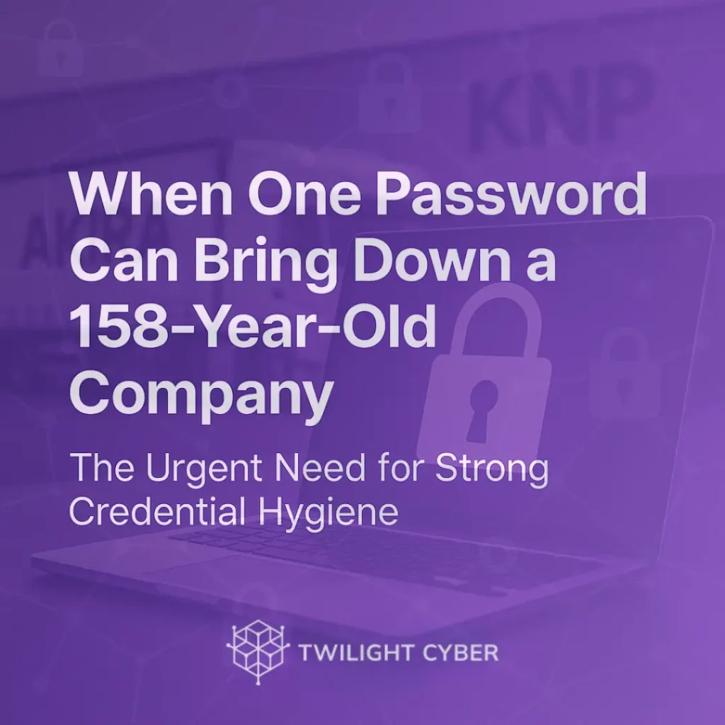 password hygiene twilight