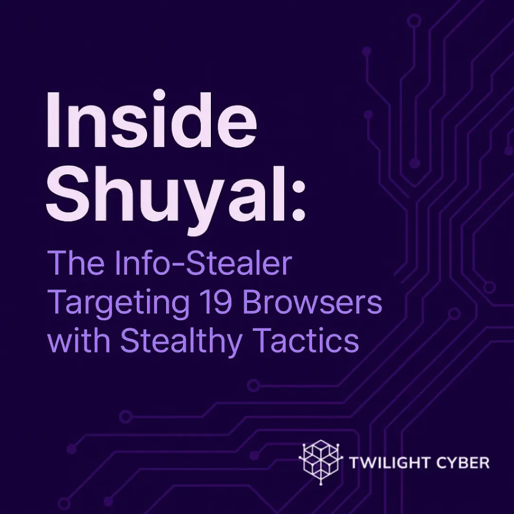 Shuyal info stealer